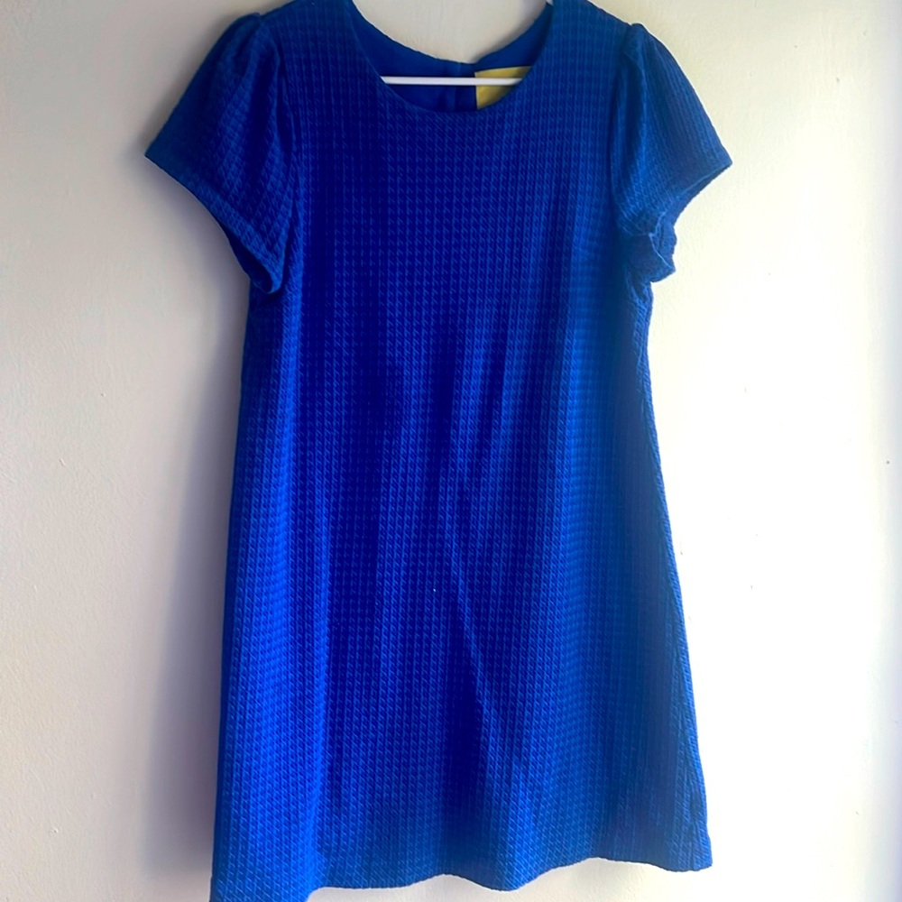 Maeve Textured Cap Sleep Dress Short Sleeve - Blue - Medium